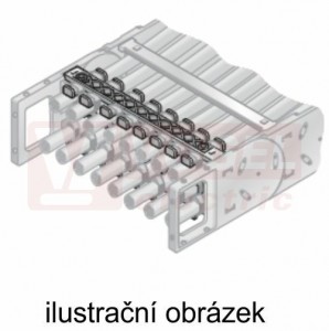 RS 175-3/ZL rámová přepážka, vnitřní š=175mm, plast, pro řetěz MP 45 s odlehčením v tahu (MR-0451175010)