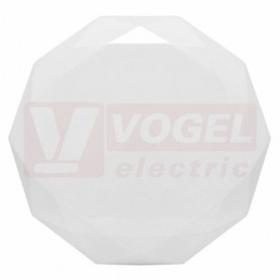 Svítidlo LED přisazené  50W (DIAMANT WZSD-50W/LED), dálk.ovladačem, 4100lm, 3000-6000K teplá bílá/studená bílá, bílé, živ. 30 000h., IP20, tělo plast, kov, pr.50x7,5cm