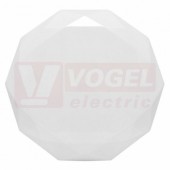Svítidlo LED přisazené  50W (DIAMANT WZSD-50W/LED), dálk.ovladačem, 4100lm, 3000-6000K teplá bílá/studená bílá, bílé, živ. 30 000h., IP20, tělo plast, kov, pr.50x7,5cm