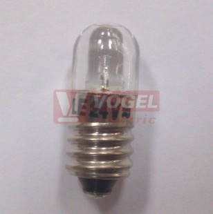 Žárovka LED E10  24VDC LE204W bílá
