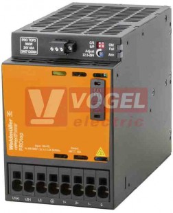 Zdroj spínaný 3f 24VDC 40A (PRO TOP3 960W 24V 40A) Ujm 3x400…3 x 500VAC, švh 89x130x175mm, provozní teplota -25 °C…70 °C (2467120000)