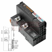 UR20-FBC-MOD-TCP-V2  sběrnicová spojka I/O (fieldbus coupler), IP20, Ethernet, Modbus/TCP, verze 2 (2476450000)