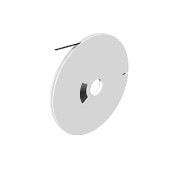 HSS-HF 4.8-9.5 EL SW30M MultiMark, bužírka popisovací smrštitelná 2:1, označení vodičů a kabelů, černá, š 15,1mm délka 30 000mm, pro vodiče 4,8-9,5mm, Polyolefin, bez halogenu (je nutný externí držák role 1302920000) (2518950000)