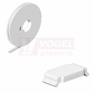 MF-W 9/5 MM WS MultiMark, štítek bez potisku, bílý, š5mm x 9mm, PC-ABS, TPU (2519230000)
