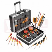 TOP CASE ELEC "AKCE"  plastový kufr vícepatrový s nářadím, švh 465x255x352mm (2602320000)