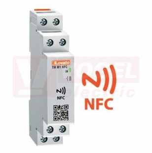 TMM1NFC multifunkční časové relé s NFC technologií, 12-240V AC/DC, kontakt releový 1x přep./8A/250VAC, šířka 1M