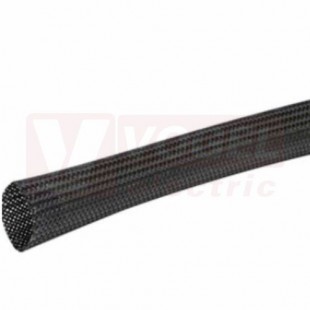 SILVYN BRAID PA6 NW 30 26-34mm, balení 250m,  ochranný oplet vodičů, černý, PA 6.6 bezhalogenový, -55° až +125°C (61721258)