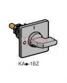 KAC1BZ Vario Ovládač ČE/ČE 45x45mm neuzamyk., montáž otvor pr.22mm  pro VN12,20 a V02-V2