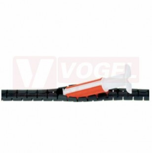 Cable Eater SHR-32-PPB BK flexibilní hadice pro svazkování kabelů, průměr svazku 29-32mm, černá, včetně zatahovacího nástroje STKP (61830335)