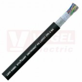 Unitronic FD Li2YCY (TP) A BA  5x2x0,14mm2 kabel datový párový stíněný, barevné žíly, černý vnější plášť z PVC, použití do energ.řetězů RAL9005, UL AWM pro USA + CAN (0031431)