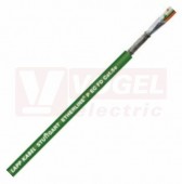 ETHERLINE P EC FD Cat.5e 1x4x26/19AWG kabel datový, vysoce flexibilní použití, pro drsné průmysl.prostředí, stíněný CU opletem a AL kompozitní folií, zelený vnější plášť z bezhalogenové PUR směsi (2170433)