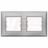 SDN5810660 Rámeček IP44 dvojnásobný, horizontální, alu