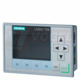 6ED1055-4MH08-0BA0 LOGO! TD Text Display, 6-line, 3 background colors, 2 Ethernet ports, installation accessories for LOGO! 8