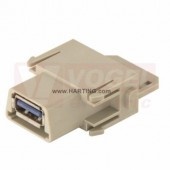 09140014703 Han modul, Han USB 3.0 module, vložka konektoru k patch kabelům, Z, 4pin 1A/50V