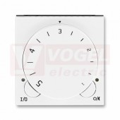 3292H-A10101 03 Termostat univerzální s otočným nastavením teploty (ovl. jednotka); bílá/bílá - Levit, Levit M
