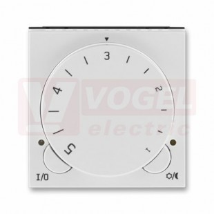 3292H-A10101 16 Termostat univerzální s otočným nastavením teploty (ovl. jednotka); šedá/bílá - Levit, Levit M
