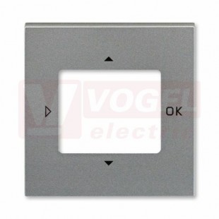 3299H-A40100 69 Kryt časovače nebo ovladače Busch-Timer, snímače kvality vzduchu; ocelová - Levit, Levit M