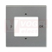 3299H-A40100 69 Kryt časovače nebo ovladače Busch-Timer, snímače kvality vzduchu; ocelová - Levit, Levit M