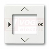2CKA006430A0306 Kryt termostatu se spínacími hodinami, časovače nebo ovladače Busch-Timer, snímače kvality vzduchu; studio bílá; 6435-84 - Future linear, Solo, Solo carat