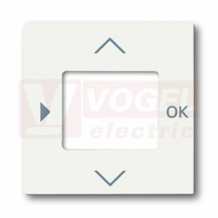 2CKA006430A0388 Kryt termostatu se spínacími hodinami, časovače nebo ovladače Busch-Timer, snímače kvality vzduchu; mechová bílá; 6435-884 - Future linear