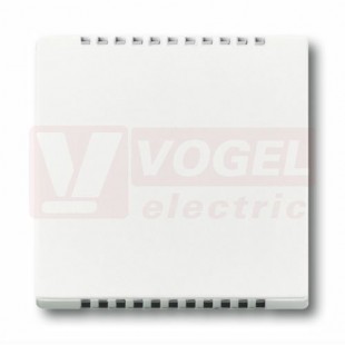 2CKA006599A2835 Kryt modulu stmívacího výkonového nebo termostatu komerčního; studio bílá; 6541-84 - Future linear, Solo, Solo carat