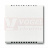 2CKA006599A2835 Kryt modulu stmívacího výkonového nebo termostatu komerčního; studio bílá; 6541-84 - Future linear, Solo, Solo carat