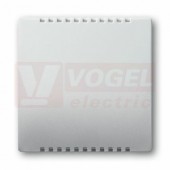 2CKA006599A2924 Kryt modulu stmívacího výkonového nebo termostatu komerčního; ušlechtilá ocel; 6541-866 - Future linear