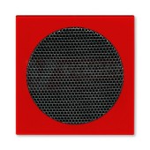5016H-A00075 65 Kryt pro reproduktor, s kulatou mřížkou (AudioWorld); červená - Levit, Levit M