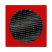 5016H-A00075 65 Kryt pro reproduktor, s kulatou mřížkou (AudioWorld); červená - Levit, Levit M