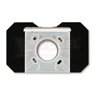 5530H-C67107 68 Zásuvka centrálního vysávání, se základnou; perleťová/ledová bílá - Levit, Levit M