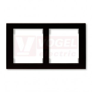 3901F-A50120 54J Rámeček dvojnásobný, vodorovný; wenge - Time Arbo