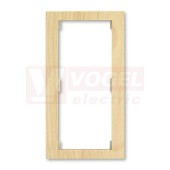 3901F-A50121 50J Rámeček dvojnásobný, svislý; přírodní javor - Time Arbo