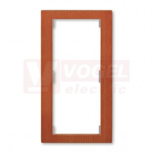 3901F-A50121 52J Rámeček dvojnásobný, svislý; třešeň - Time Arbo