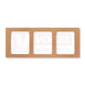 3901F-A50130 51J Rámeček trojnásobný, vodorovný; olše - Time Arbo