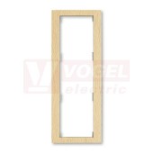 3901F-A50131 50J Rámeček trojnásobný, svislý; přírodní javor - Time Arbo