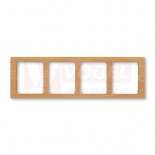 3901F-A50140 51J Rámeček čtyřnásobný, vodorovný; olše - Time Arbo