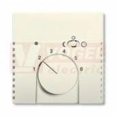 2CKA001710A3568 Kryt termostatu prostorového s otočným ovládáním; slonová kost; 1795-82 - Future linear, Solo, Solo carat