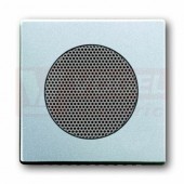 2CKA008200A0080 Kryt pro reproduktor, s kulatou mřížkou (AudioWorld); hliníková stříbrná; 8253-83 - Future linear