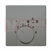 2CKA001710A4044 Kryt termostatu pro topení/ chlazení, s posuvným přepínačem; metalická šedá; 1795 HKEA-803, Solo, Solo carat