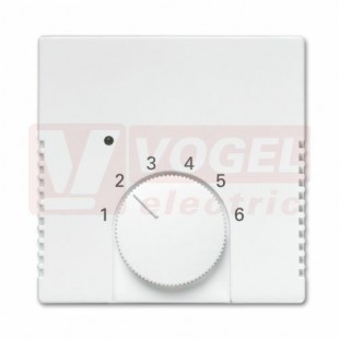 2CKA001710A4017 Kryt termostatu pro topení/ chlazení; studio bílá; 1795 HK-84 - Future linear, Solo, Solo carat