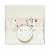 2CKA001710A4048 Kryt termostatu pro topení/ chlazení, s posuvným přepínačem; hliníková stříbrná; 1795 HKEA-83 - Future linear