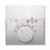 2CKA001710A4050 Kryt termostatu pro topení/ chlazení, s posuvným přepínačem; ušlechtilá ocel; 1795 HKEA-866 - Future linear