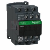 LC1D09MD      Stykač 3P 9A AC-3, 220V DC, pom.kont. 1"Z"+1"V" šroub.svorky