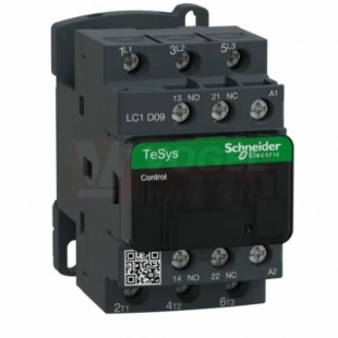 LC1D09U7     Stykač 3P 9A AC-3, 240V AC, pom.kont. 1"Z"+1"V" šroub.svorky