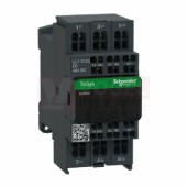 LC1D123ED     Stykač 3P 12A AC-3, 48V DC, pom.kont. 1"Z"+1"V" pruž.svorky, cívka s rozšíř.rozsahem a odruš.modulem