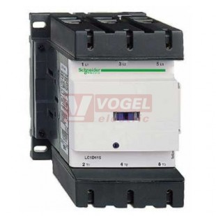 LC1D150D7     Stykač 3P 150A AC-3,  42V AC, pom.kont. 1"Z"+1"V" šroub.svorky, cívka s odruš.modulem