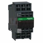 LC1D183BL     Stykač 3P 18A AC-3,  24V DC, pom.kont. 1"Z"+1"V" pruž.svorky, 2,4 W, cívka s rozšíř.rozsahem a odruš.modulem
