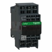 LC1D253FD     Stykač 3P 25A AC-3, 110V DC, pom.kont. 1"Z"+1"V" pruž.svorky, cívka s odrušovacím modulem