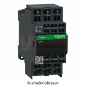 LC1D253P7     Stykač 3P  25A AC-3, 230V AC, pom.kont. 1"Z"+1"V" pruž.svorky