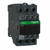 LC1D25MD      Stykač 3P 25A AC-3, 220V DC, pom.kont. 1"Z"+1"V" šroub.svorky, cívka s odrušovacím modulem